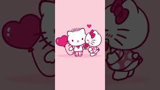 Hello Kitty & Dear Daniel’s Sweet Moment  #HelloKitty #DearDaniel #SanrioCouple #KawaiiLove