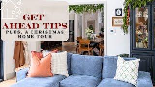 Christmas Home Tour and Transitioning the Seasons with Home Clutter and Organizing Tips!