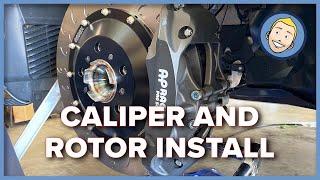 BMW M2 CS AP Racing by Essex Radi-CAL BBK CALIPER AND ROTOR INSTALLATION (F87)