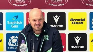 Gregor Townsend on Fiji win, Darcy Graham's four tries and Tom Jordan's Scotland debut