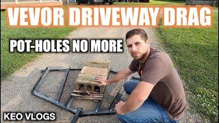 Vevor Driveway Drag To Fix Pot-Holes