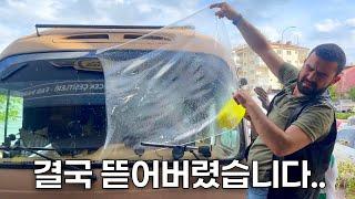 A couple's choice for the safety of a Korean Motorhome without airbags.