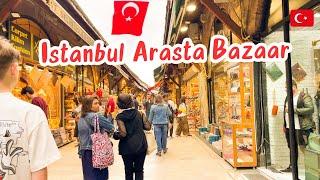 Exploring Istanbul's Hidden Bazaar Treasures | Arasta Bazaar | Walking Tour 2024 | Parivish World