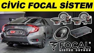 HONDA CİVİC FC5 SES SİSTEMİ | FOCAL & AUDISON