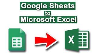 How to convert Google Sheets to Microsoft Excel without losing formatting