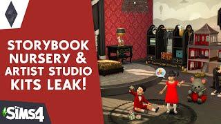 NEW LEAK!! STORYBOOK NURSERY & ARTIST STUDIO SIMS 4 KITS