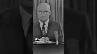 President Eisenhower warns us about the influence of the bomb makers and others who profit from war.