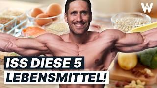 Top 5 Lebensmittel für effektiven Muskelaufbau: Lecker futtern & Muskeln aufbauen!