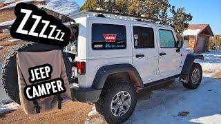 How to Sleep & Camp in a Jeep Wrangler!