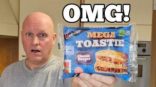 New! MEGA TOASTIE CHEESEBURGER Review