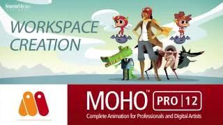 Moho Pro 12 (Anime Studio) - Workspace Creation Tutorial