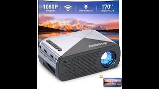 Antmap Mini Projector Review – Pros & Cons – Pocket Wi Fi Projector