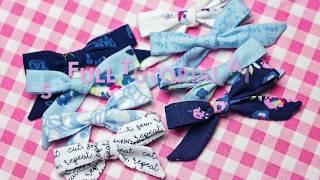 Easy Skinny Headband & Bow Fabric Tutorial