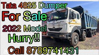 Tata 4825 dumper for sale||tata signa 4825 tipper||second hand dumper#tata4825dumper#tatahyva#tata