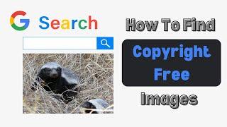 How to Find Copyright Free Images From Google Search Tutorial