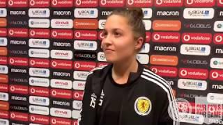 REACTION | Hannah Godfrey | Albania 0-5 Scotland | SWNT | Scotland Women's National Team