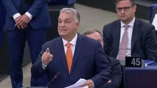 1ª risposta del Pres. Orbán in discussione sul Programma della Presidenza ungherese al Consiglio UE