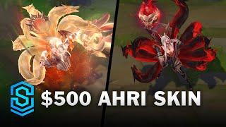 Immortalized Legend Ahri Skin Spotlight -  League of Legends