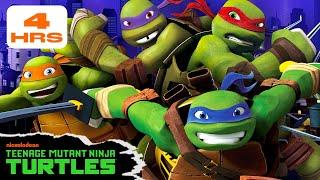 4+ Hour MARATHON of Ninja Turtles BEST Battles from Seasons 1, 2 & 3! | Teenage Mutant Ninja Turtles