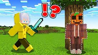 CAZADOR vs SPEEDRUNNER INVISIBLE en Minecraft!