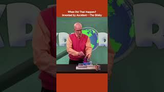 Invented by Accident | The Slinky  #whendidthathappen #historyshorts #toys