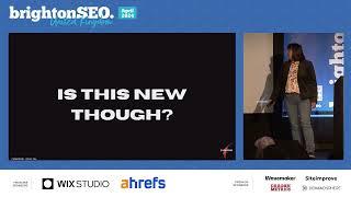 Sponsored posts, parasite SEO, and helpful content - Julia Logan - brightonSEO April 2024