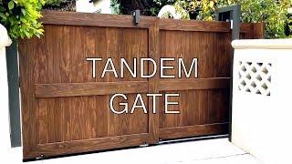 Accoya Tandem Gate | Mulholland Security Los Angeles