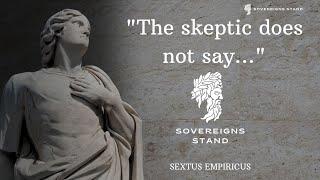 Sextus Empiricus' Philosophical Gems: Quotes for Skeptical Inquiry and Reflection