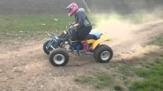 Suzuki LT500R Quadzilla testrun!