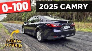 2025 Toyota Camry Hybrid review: 0-100 & POV test drive