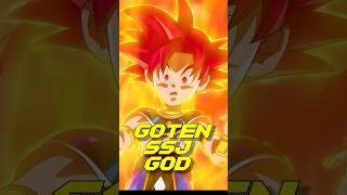 What If Goten Became a Super Saiyan God! #dragonballsuper #dragonballdaima #anime