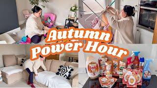 AUTUMN POWER HOUR | Getting It Done | Speed Clean With Me