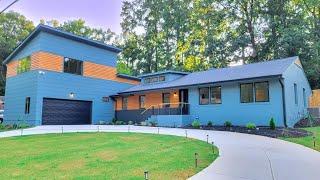 Inside a Stunning $1,648,500 Mid Century Modern Remodeled Luxury Home in Raleigh, NC | Home Tour