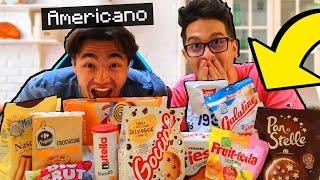 UN AMERICANO PROVA GLI SNACK ITALIANI PER LA PRIMA VOLTA!!