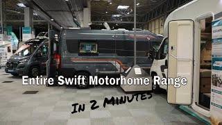 Swift Motorhomes - Entire 2020 New Swift Motorhome Range