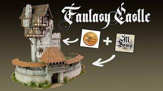 "Fantasy Castle" for #warhammer & #gamesworkshop. a video collab with Samy Modellbau