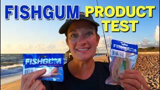 Testing FISHGUM in the Surf: Does it Catch More fish from the beach?