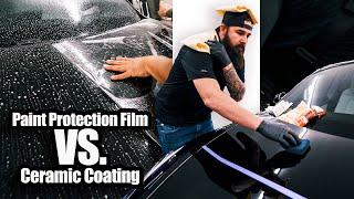 Paint Protection Film VS. Ceramic Coating Side-By-Side TEST | What's The Difference?