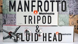 Manfrotto Tripod and Fluid Head