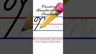 M, #cursivewriting #handwriting #penmanship #basicwriting  #cursivepractice  #cursivehandwriting