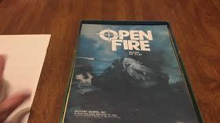 Unboxing; Open Fire by Victory Games