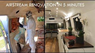 Airstream Renovation in 5 minutes - pinkrambutan