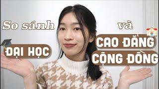 ĐẠI HỌC VS CAO ĐẲNG CỘNG ĐỒNG Ở MỸ (chi phí, lợi vs hại, việc làm...)