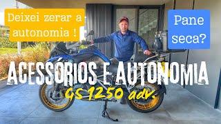 GS 1250 ADV. ACESSÓRIOS E AUTONOMIA ZERADA !