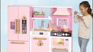 Unboxing and assembly Disney Princess Style Collection Fresh Prep Gourmet Kitchen