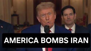 EMERGENCY LIVE: USA BOMBS IRAN NUCLEAR SITES