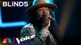 Asher HaVon's Version of "Set Fire to the Rain" Takes Coach Reba to Church | Voice Blind Auditions