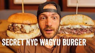 NYC's SECRET Off the Menu Wagyu Burger! | Jeremy Jacobowitz