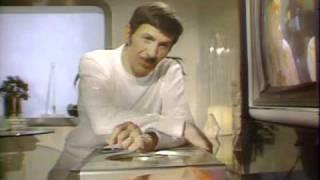 Leonard Nimoy demonstrates Magnavision LaserDisc Player