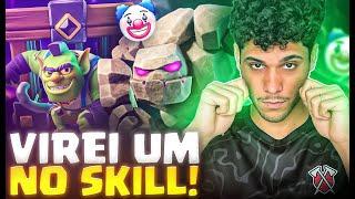 LAMENTÁVEL!!! ME TORNEI UM JOGADOR SEM HABILIDADES NO CLASH ROYALE 